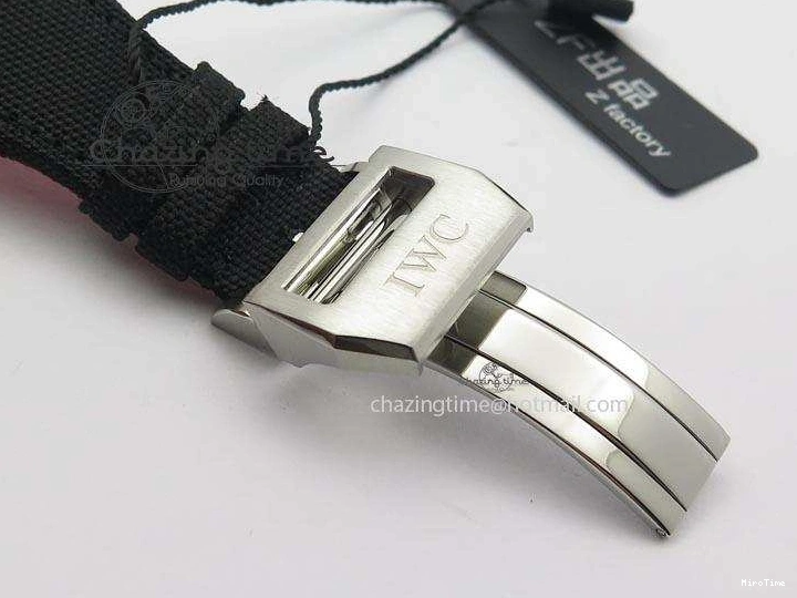 MIROTIME 0225 Big Pilot Real PR IW500432 DFB Limited Edition ZF 1:1 Best Edition On Black Nylon Strap A Fashionable 7276